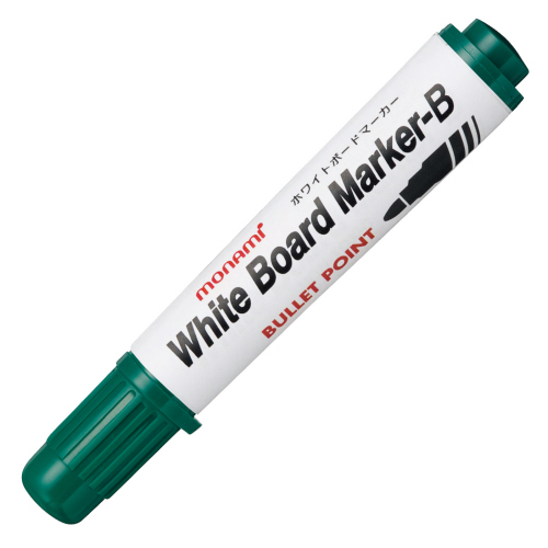 ﾎﾜｲﾄﾎﾞｰﾄﾞﾏｰｶｰB 丸芯 緑 1本