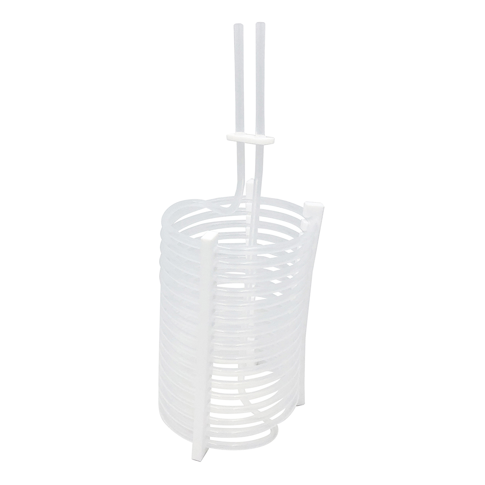 自立コイル式熱交換器(フッ化樹脂)