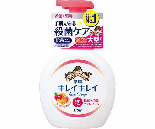 キレイキレイ泡ハンドソープ　フルーツ　本体大型画像