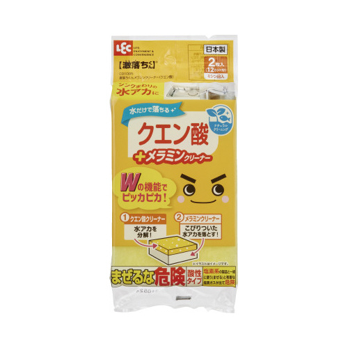 激落ちくんメラミンクリーナークエン酸１２カット×５画像