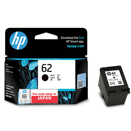 HP62 ｲﾝｸｶｰﾄﾘｯｼﾞ 黒 C2P04AA 1個画像