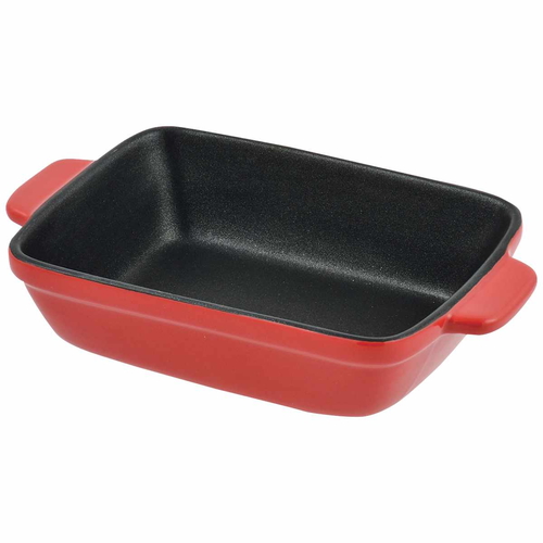 グラタン皿 角型 23cm フッ素加工 皿 プレート 耐熱皿 陶磁器 食器画像