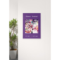 ﾎﾟｽﾀｰﾊﾟﾈﾙ ｽﾘﾑｴｲﾄ B3 外寸519×368mm 1枚画像