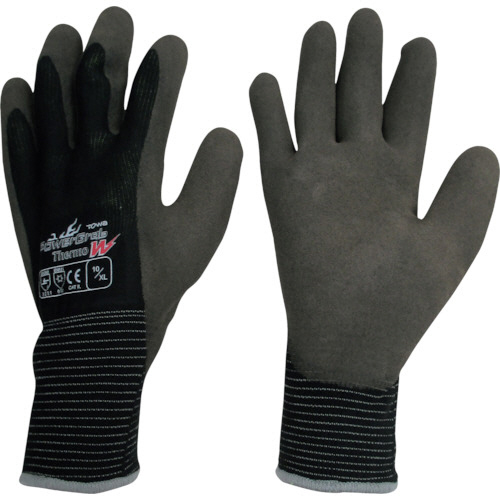 PowerGrab Thermo W 10/XL ﾌﾞﾗｯｸ/ﾀﾞｰｸﾌﾞﾗｳﾝ 1双画像