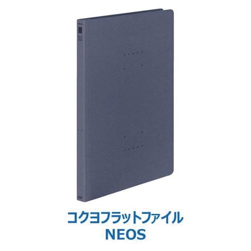 フラットファイル＜ＮＥＯＳ＞ブルーグレー　１０冊画像