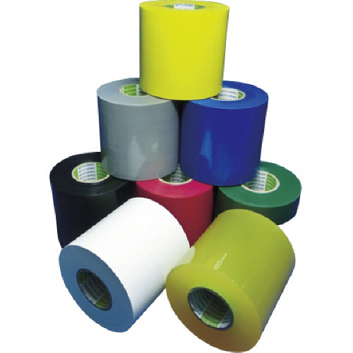 日東 ﾋﾞﾆｰﾙﾃｰﾌﾟNo.21 0.2mm×100mm×20m 黒 1ﾊﾟｯｸ(2巻)画像