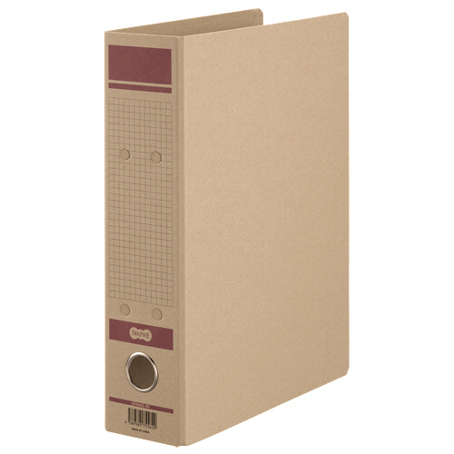 保存用ﾌｧｲﾙN(片開き) A4ﾀﾃ 500枚収容 50mmとじ 赤 1冊画像