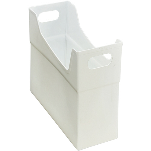 ﾌﾘｰﾎﾞｯｸｽ PP製 A4ﾖｺ 背幅127mm ﾎﾜｲﾄ 1個画像