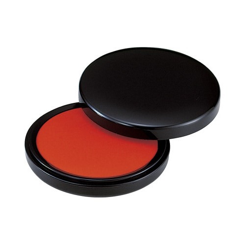 朱肉（エコス）９０号　盤面直径９３ｍｍ画像