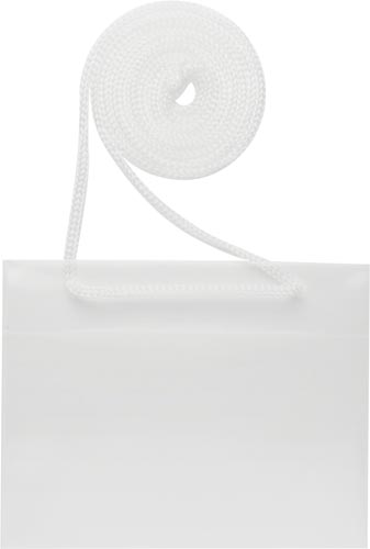 イベント吊下げ名札　名刺サイズ　薄型　１００個画像