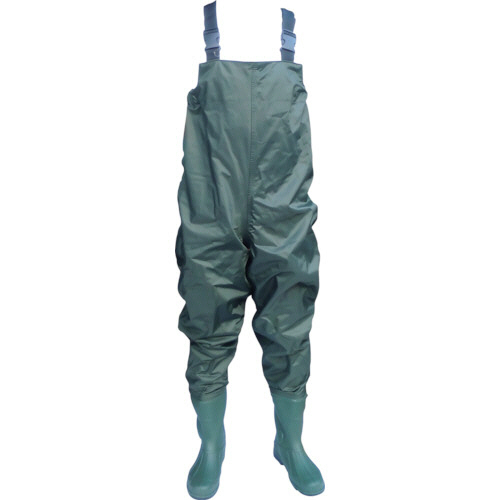 ﾅｲﾛﾝ胴付水中長靴ﾓｽｸﾞﾘｰﾝ 1足画像