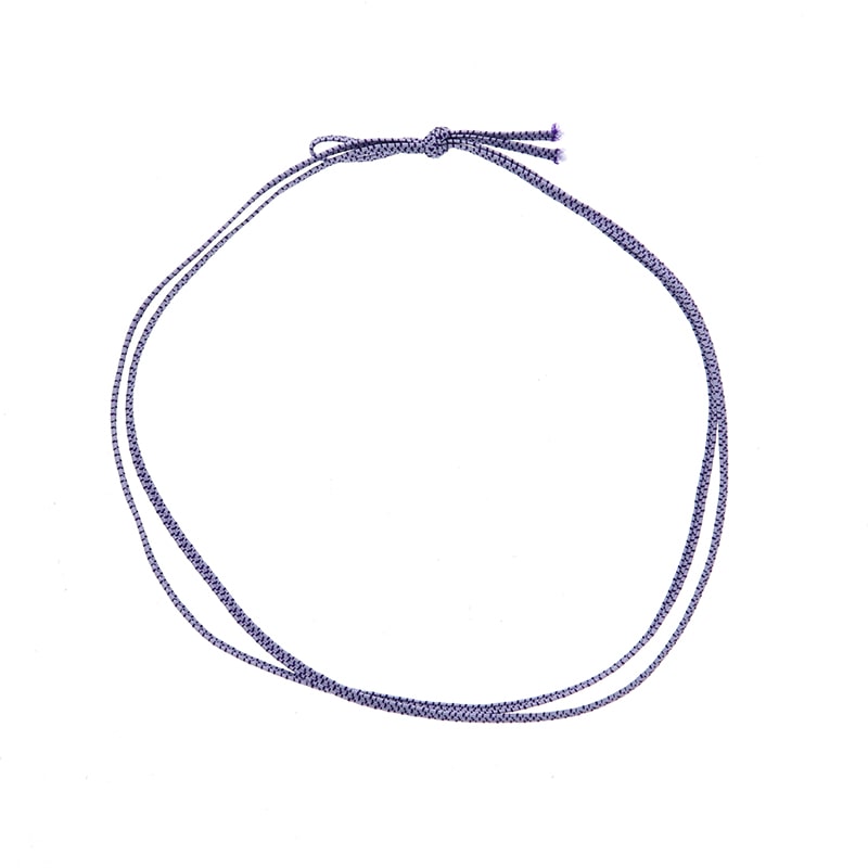 平彩ゴム二重　片花結び７４ｃｍ　折径１５ｃｍ　藤画像