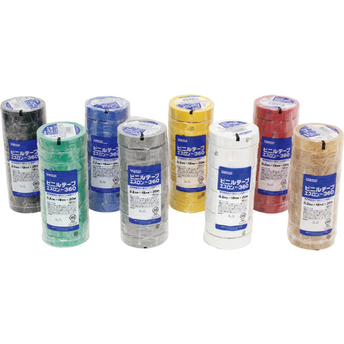 ｴｽﾛﾝﾃｰﾌﾟ#360 19×10 透明 1巻画像