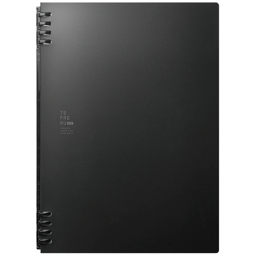 ﾘﾝｸﾞﾉｰﾄ ﾃﾌﾚｰﾇ ﾋﾞｽﾞ B5ﾀﾃ 黒 1冊画像