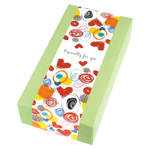 ギフトＢＯＸフリー　１２０　グリーン画像