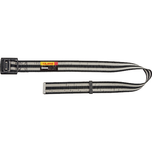 胴ﾍﾞﾙﾄ ｱﾙﾐﾜﾝﾌｨﾝｶﾞｰ黒ﾊﾞｯｸﾙﾎﾞｰﾀﾞｰ柄 ﾎﾞｰﾀﾞｰ白 Mｻｲｽﾞ 1個画像