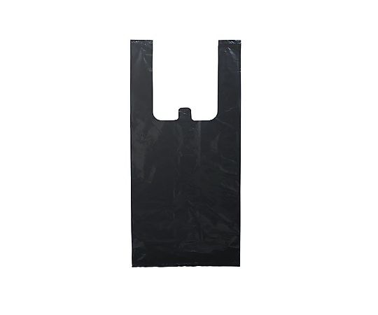 トイレ用ゴミ袋 取っ手付き 黒 BOXタイプ 1ケース（30枚×20小箱入） 黒い取っ手付きのゴミ袋が整然と並んだパッケージ。