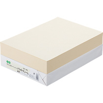 αｴｺｶﾗｰﾍﾟｰﾊﾟｰII A4 ﾗｲﾄｸﾘｰﾑ 1冊(500枚)