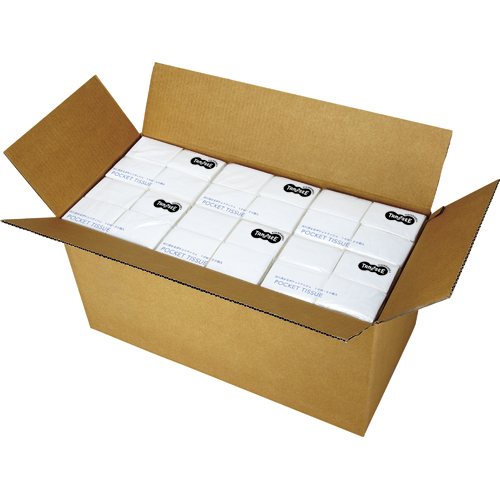 ｱﾄﾞﾎﾟｹｯﾄ付 ﾎﾟｹｯﾄﾃｨｯｼｭ 10組/個 1ｾｯﾄ(600個:20個×30ﾊﾟｯｸ)画像