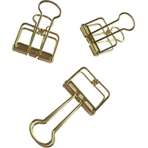 リーンクリップ　ゴールド　Ｍ　１０個入画像