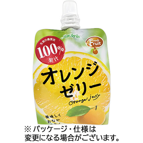 Jereteriaﾌﾚｯｼｭﾌﾙｰﾂ ｵﾚﾝｼﾞｾﾞﾘｰ 180g ﾊﾟｳﾁ 1ｹｰｽ(6ﾊﾟｯｸ)画像