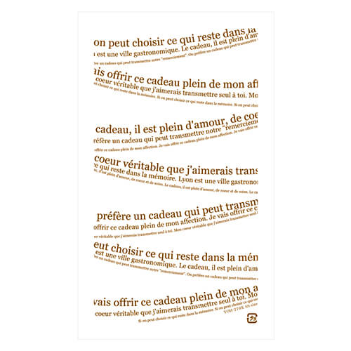 梨地平袋RホワイトSS画像