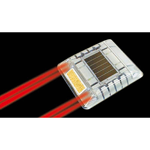 ﾙﾐﾅｽｱｲ･ﾏｲﾃｨ ｿｰﾗｰ式点滅 片面 赤 1個画像