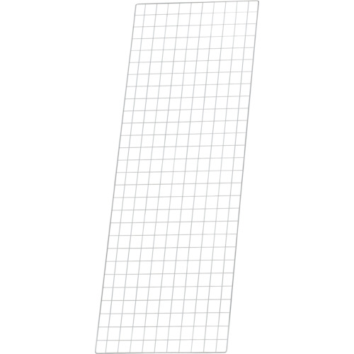 スチール製メッシュラック用バックネット　1400×539　1枚