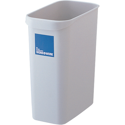 WORK&WORK くず入れ 角型 18L ｸﾞﾚｰ 1個画像