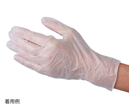 ハクゾウプラスチックグローブＭＦ　Ｍ　１箱（８０枚）画像