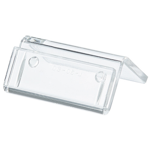 豆ｶｰﾄﾞ立 W30×H15mm 透明 1ﾊﾟｯｸ(10個)画像