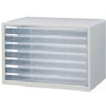 ナカバヤシ　書類ケース　アバンテＶ２レタ－ケ－スＡ３横　浅７　ニューグレー画像