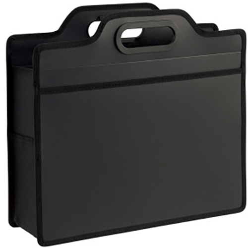 ｵﾌｨｽｷｬﾘﾝｸﾞﾊﾞｯｸﾞ(ﾋﾞｼﾞｶﾙ) ﾀﾃ330×ﾖｺ365×厚さ110mm ﾌﾞﾗｯｸ 1個画像