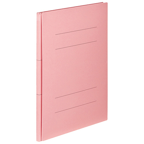 背幅伸縮ﾌﾗｯﾄﾌｧｲﾙ(ｴｺﾉﾐｰ)A4ﾀﾃ 約800枚収容 背幅18-98mmﾋﾟﾝｸ 1ｾｯﾄ(10冊)画像