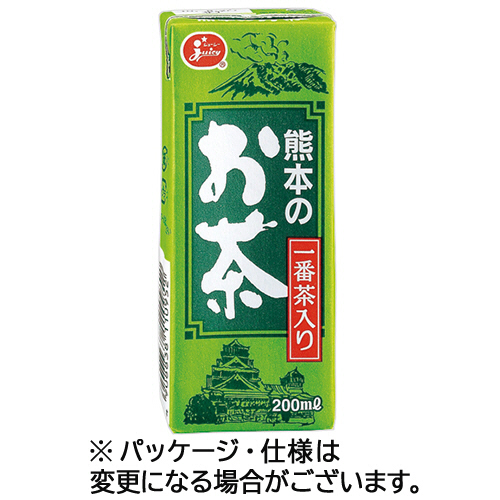 ジューシー　熊本のお茶　200mL　紙パック　1セット(48本:24本×2ケース)画像