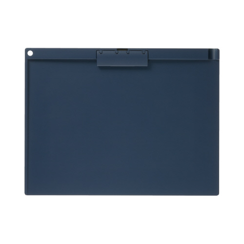 クリップボード（薄型・静音）Ａ４横　ネイビー×１０画像
