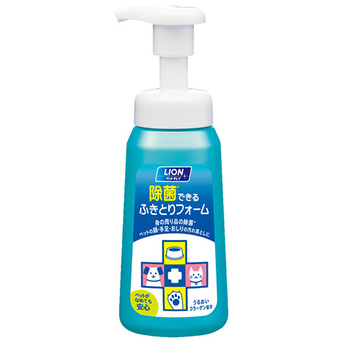 ﾍﾟｯﾄｷﾚｲ 除菌できる ふきとりﾌｫｰﾑ ﾎﾟﾝﾌﾟ 250ml 1本画像
