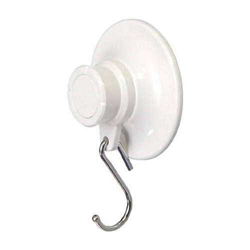 強力吸盤ﾌｯｸ 白 大 1個画像