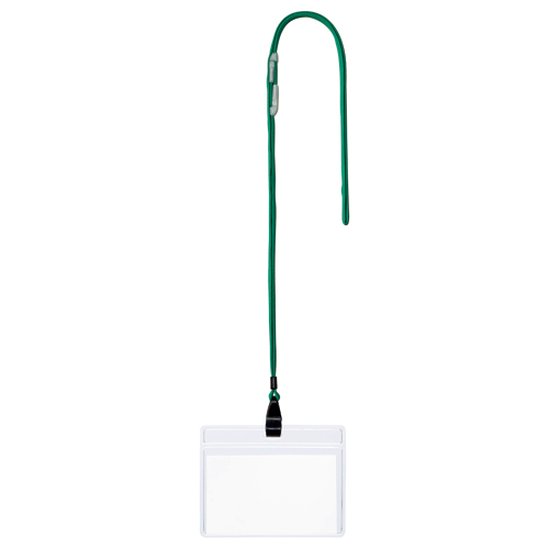 吊下げ名札 ﾁｬｯｸなし 緑 1ｾｯﾄ(50個:10個×5ﾊﾟｯｸ)画像