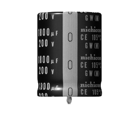 アルミ電解コンデンサ　スナップイン端子　180μF　450V　dc