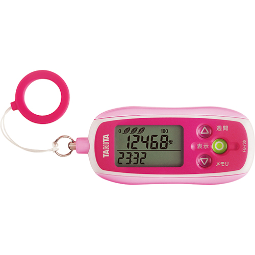 3Dｾﾝｻｰ搭載歩数計(防犯ﾌﾞｻﾞｰ付) ﾋﾟﾝｸ 1個画像