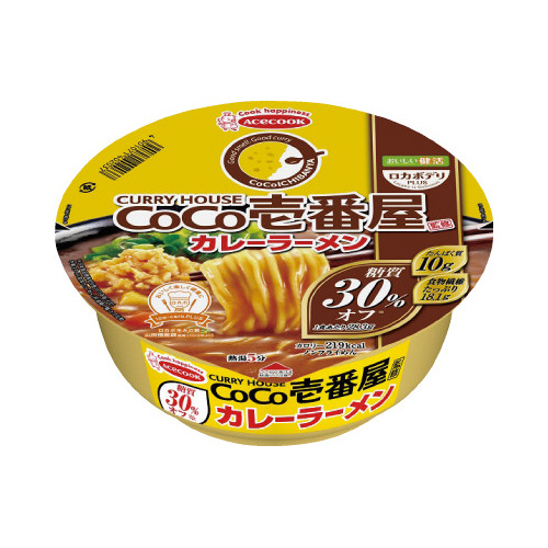 ＣｏＣｏ壱番屋監修カレーラーメン糖質オフ　１２個入画像