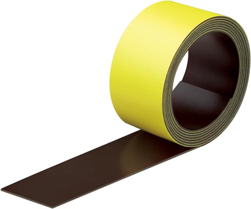 マグネットシート（スリムカラー）　２５ｍｍ　黄画像