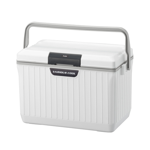 クーラーボックス 17L ベリアスクーラー ハードタイプ ホワイト×ホワイト画像