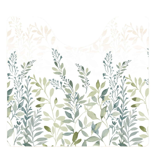 トイレマット クリア 拭ける 55×60cm リエール画像