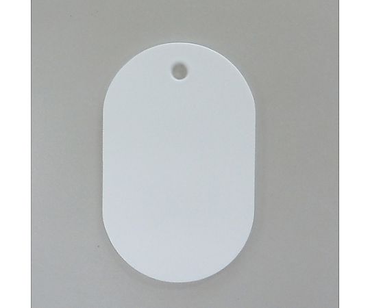 60x 38mm エコユニボード札(5枚) 均一に整列した5枚の札が横に並ぶ様子