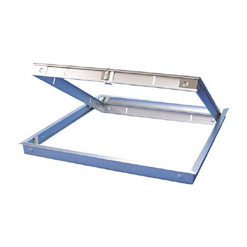 ﾜﾆ印 ｱﾙﾐ天井点検口 ﾜﾆﾊｯﾁ 450角 ｼﾙﾊﾞｰ 1台画像