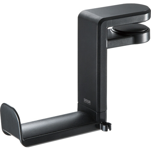 回転式ﾍｯﾄﾞﾎﾝﾌｯｸ ﾌﾞﾗｯｸ 1個