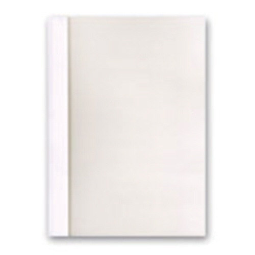 とじ太くん専用契約書ｶﾊﾞｰ A4ﾀﾃ背幅1.5mmｸﾘｱﾎﾜｲﾄ 1ｾｯﾄ(50冊:10冊×5ﾊﾟｯｸ)画像