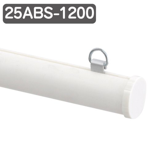 売場備品 メディアホルダー樹脂 25ABS-1200 白 友屋画像